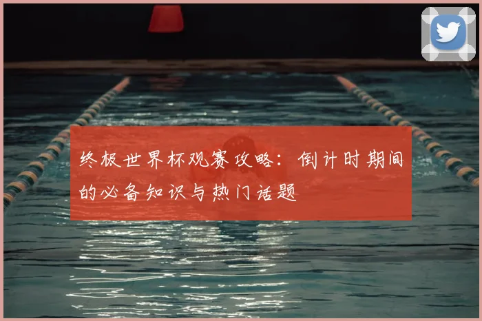 终极世界杯观赛攻略：倒计时期间的必备知识与热门话题